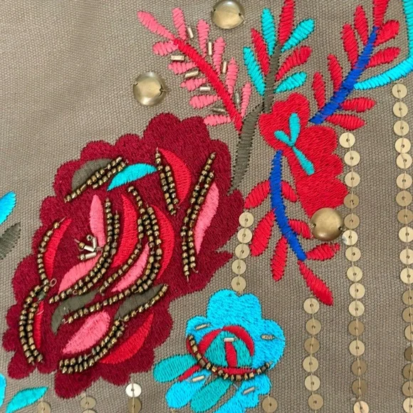 🌹HOST PICK🌹 NWT Raga Embroidered Tote - Picture 5 of 14